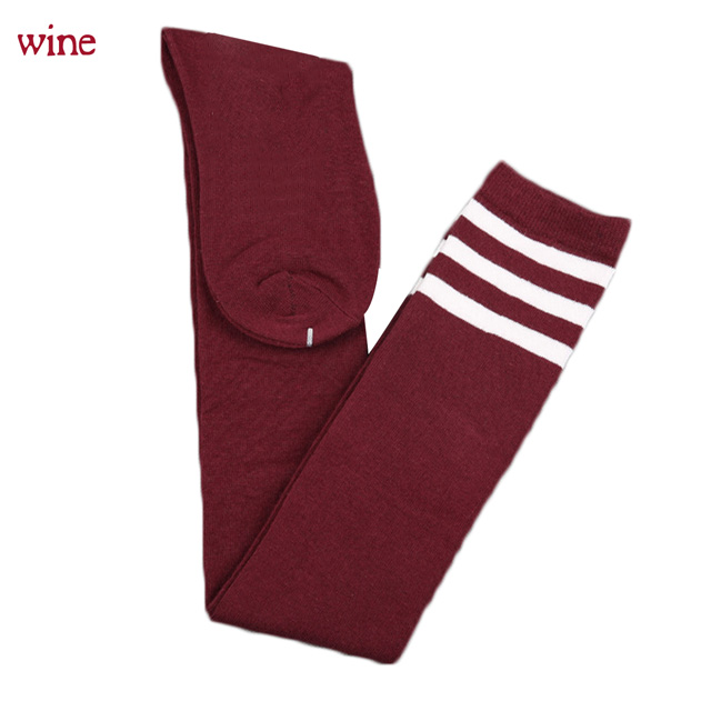 ワインのニーハイソックス