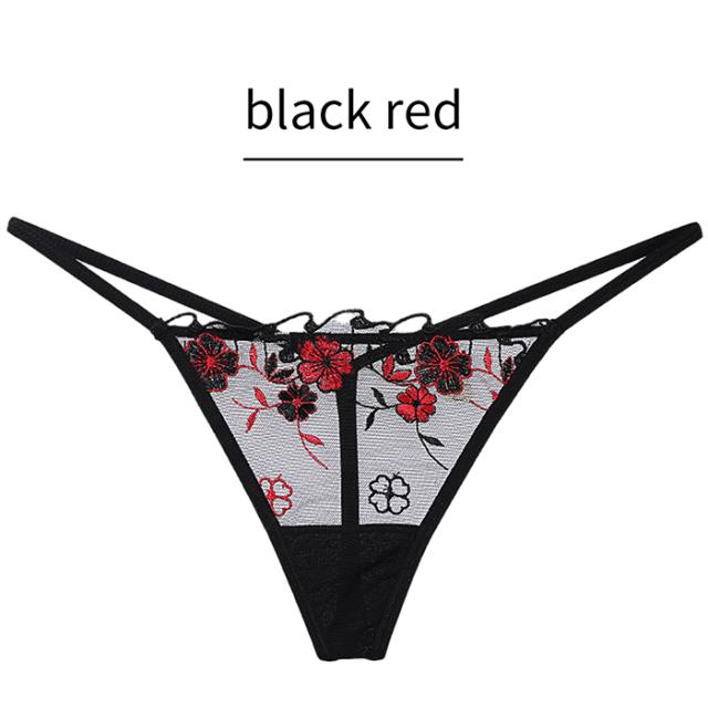 フロントシースルーのレディースGストリング