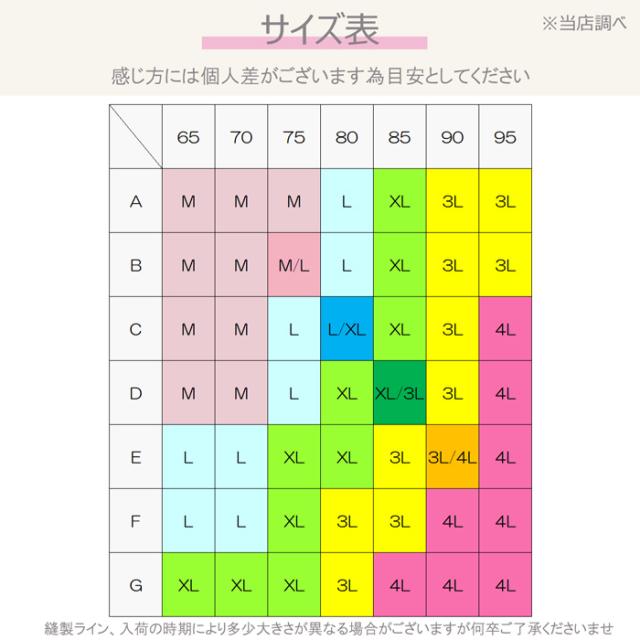 大きい胸もしっかり包むノンワイヤーブラ