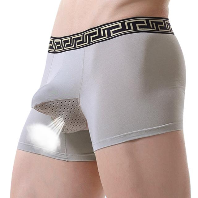 【送料無料】 メッシュポケットで蒸れない分離型ボクサーパンツ