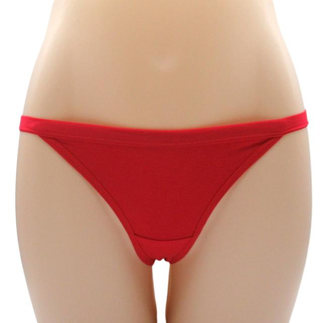 綿95％でお肌に優しいレディースTバック