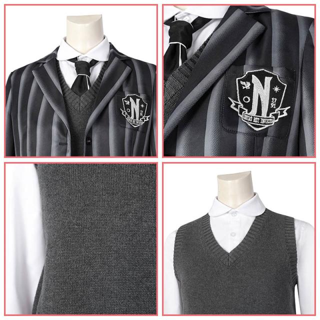 ウェンズデー The Addams Family ネバーモア・アカデミー ユニフォーム