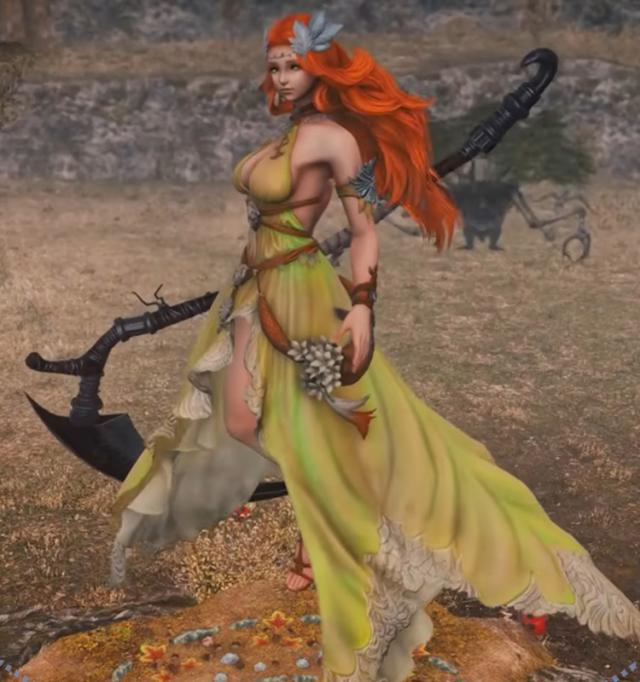 ファイナルファンタジー XIV FF14 十二神/ノフィカ-Nophica コスプレ衣装 コスチューム ファイナルファンタジー XIV FF14 十二神/ノフィカ-Nophica コスプレ