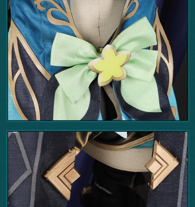 原神 Genshin 稲妻 綺良々-「麗しき怪傑」コスプレ衣装 コスチューム