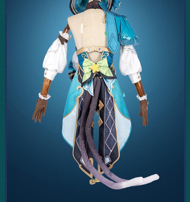 原神 Genshin 稲妻 綺良々-「麗しき怪傑」コスプレ衣装 コスチューム