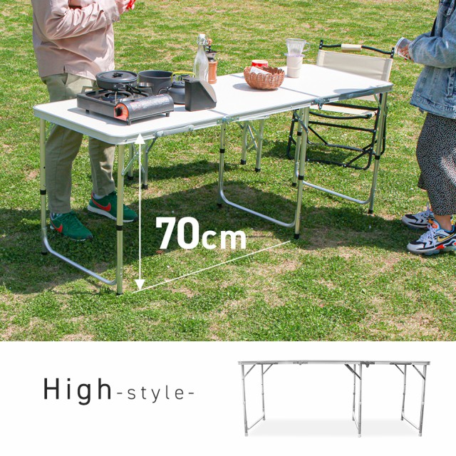 Amazon | キャンプテーブル 屋外折りたたみテーブル ポータブル