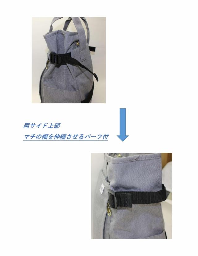 アネログランデ　キャリーバーにもさせるリュック登場！