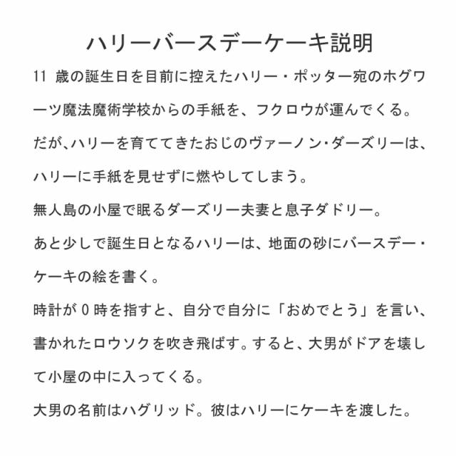 HarryPotter×Flapperバースデーケーキ大カットポーチ
