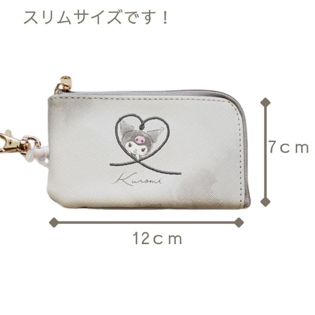 サンリオキャラクターが集まりましたよ〜　リール付パスポーチ