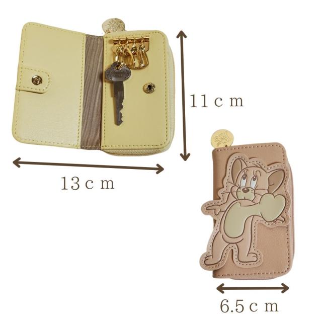 トムとジェリー カードケース コンパクト財布 ミニ財布 ウォレット コインケース ミニウォレット レディース トム＆ジェリー  カード入れ サイフ 手のひらサイズ かわいい 可愛い アニメ TOM&JERRY トムジェリ フラッパー FLAPPER 送料無料