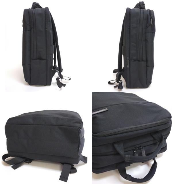 SUSFOUR 多機能 ビジネスリュック ビジネス リュック 仕事 PC収納付き スクエア型 リュック リュックサック スクエアリュック パソコン PC タブレット 通勤 通学 A4サイズOK スクエア タブレット収納 キャリーオン キャリーカート対応 メンズ ユニセックス スタイリッシュ クール かっこいい 杢調