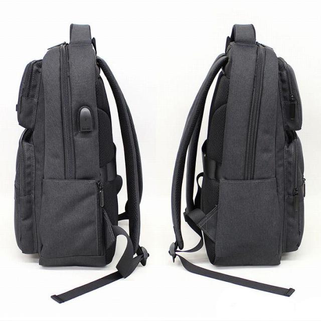 SUSFOUR 多機能 ビジネスリュック ビジネス リュック 仕事 レディース USB USB付き 10ポケットパソコン バックパック リュック スーツ メンズ ビジカジ 出張 旅行 学生 通勤 通学 10ポケット 多収納 ユニセックス プチプラ かっこいい サスフォー sus4