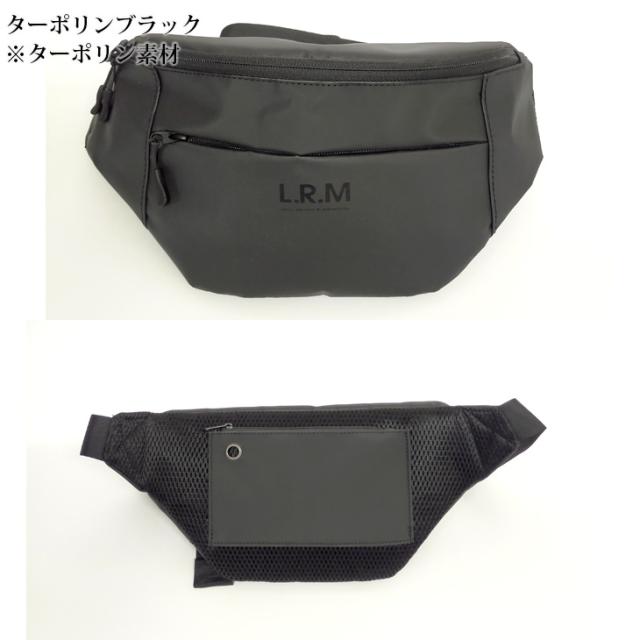 【メール便なら送料無料】L.R.M ウェストバッグ ボディバッグ ウエストポーチ ウエストバッグ ボディ バッグ ボディバック 収納便利 ショルダー ユニセックス 仕事 Dカン ナスカン カジュアル プチプラ