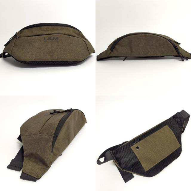 【メール便なら送料無料】L.R.M ウェストバッグ ボディバッグ ウエストポーチ ウエストバッグ ボディ バッグ ボディバック 収納便利 ショルダー ユニセックス 仕事 Dカン ナスカン カジュアル プチプラ