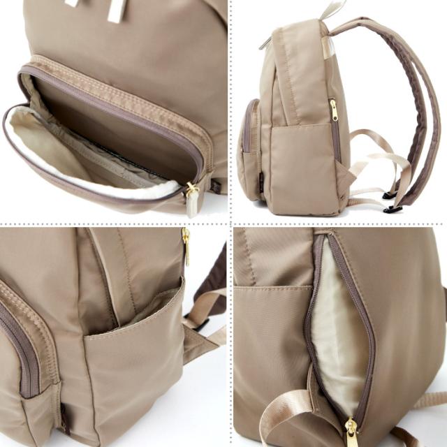 レガートラルゴ 肩楽 リュック デイバッグ ミニリュック バッグパック リュックサック レディース かたらく 軽量 A5 シンプル 人気 上品 おしゃれ Legato Largo 無地 ポケット コンパクト レガート 正規品