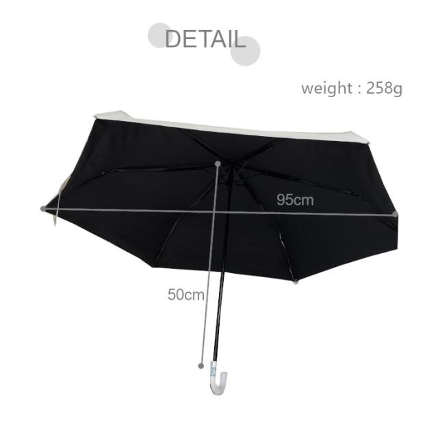 日傘 傘 晴れ雨兼用 折りたたみ傘 かさ カサ レディース 50cm 95cm 軽量 雨 梅雨 女性用 UVカット 紫外線対策 日焼け防止 夏 日焼け UV 女の子 黒 ブラック 携帯用 置き傘 サブ 旅行 おでかけ
