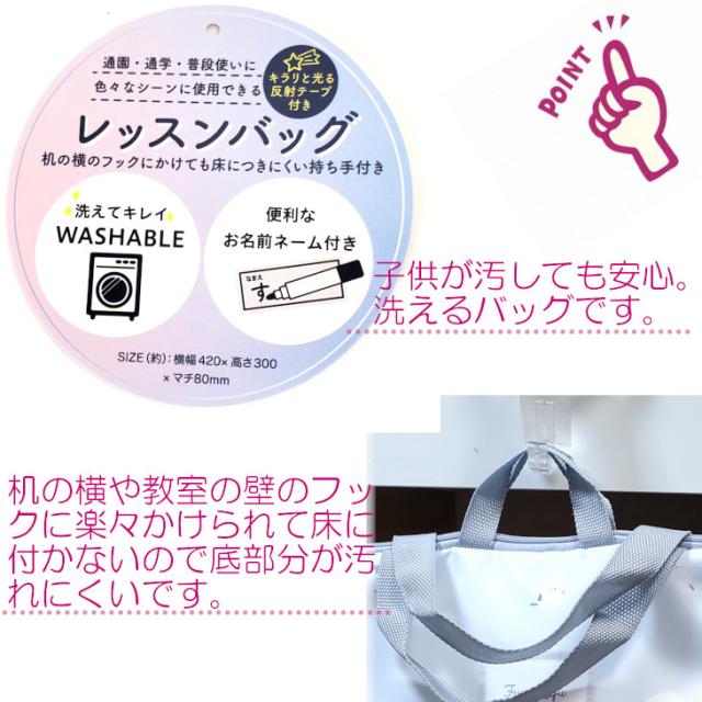 洗えるレッスンバック