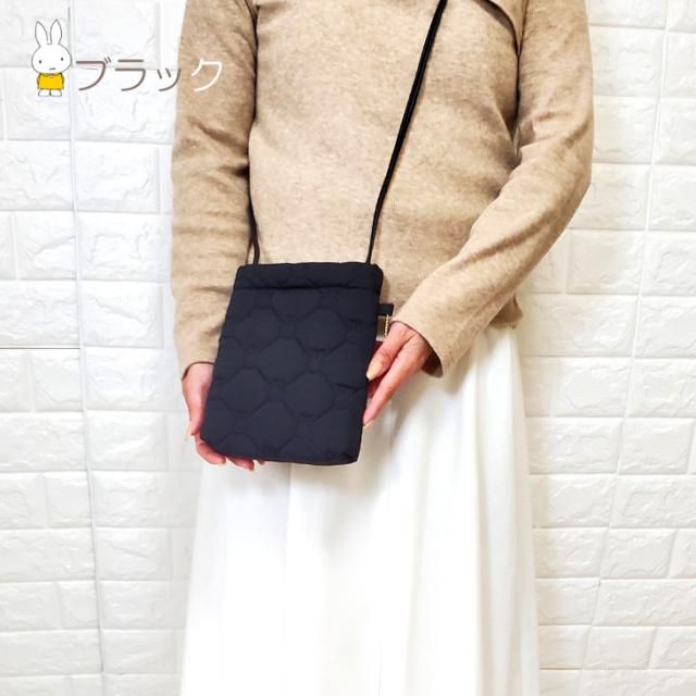 miffy ミッフィー スマホポーチ ショルダーバッグ スマホショルダー ミニショルダー スマホポシェット レディース  ショルダー  バッグ スマホ キルト スマホケース 小さめ キルティング プレゼント バック 送料無料