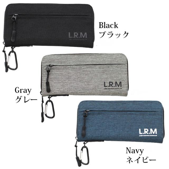 【メール便なら送料無料】L.R.M 長財布 メンズ 財布 ブランド 男 レディース 女 ユニセックス かっこいい おしゃれ 人気 ファスナー プチプラ