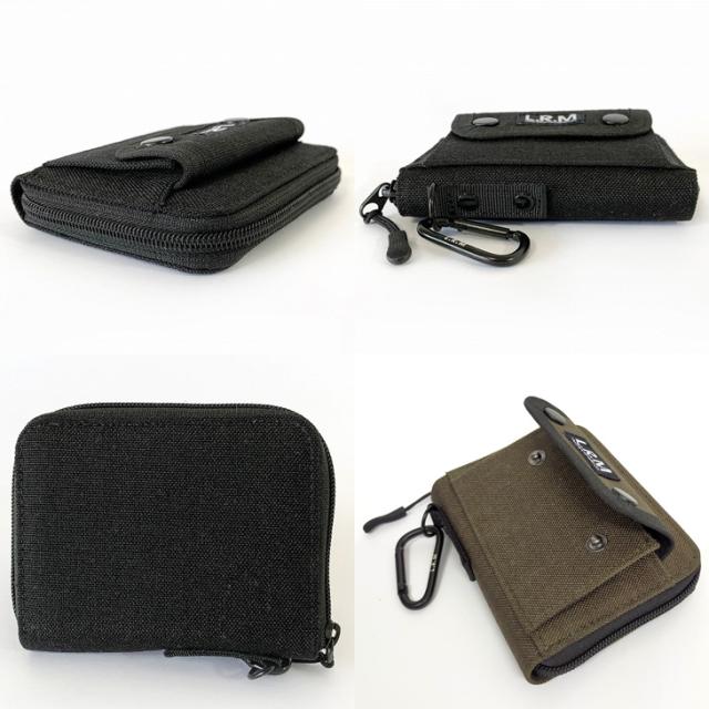 【メール便なら送料無料】L.R.M 財布 メンズ 二つ折り 折り財布 ブランド カラビナ 男 レディース 女 ユニセックス かっこいい おしゃれ 人気 ファスナー プチプラ LRM ミドル財布 ミニ財布 コンパクト ボーイ 男の子 ロゴ スポーティ カジュアル lrm l.r.m