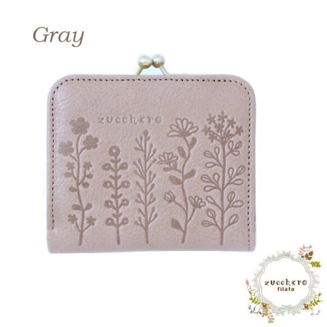 ズッケロ がま口 コンパクト財布 がま口財布 二つ折り財布 ミニサイフ zucchero 2つ折財布 財布 レディース 小銭入れあり 折り財布 コンパクト 小さめ 本革 レザー ウォレット 高級 大人女子 40代 50代 60代 送料無料