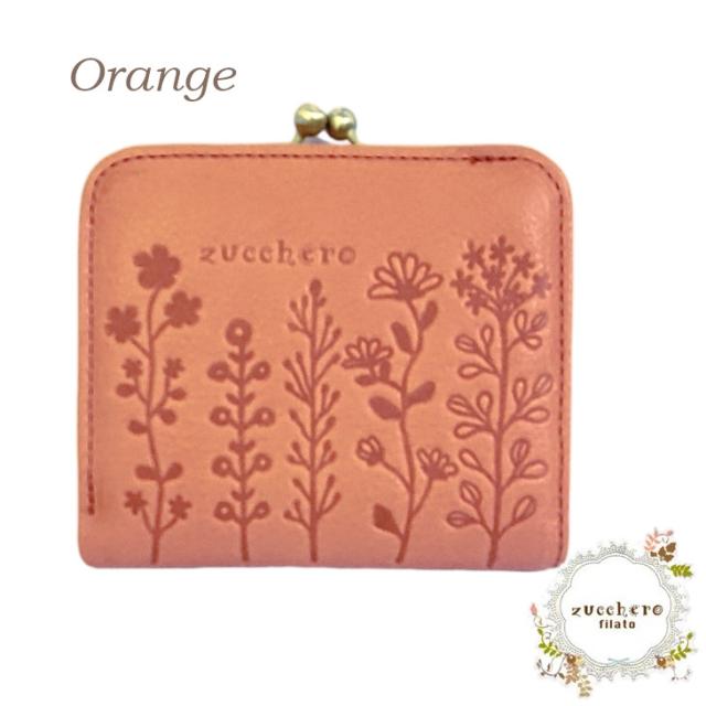 ズッケロ がま口 コンパクト財布 がま口財布 二つ折り財布 ミニサイフ zucchero 2つ折財布 財布 レディース 小銭入れあり 折り財布 コンパクト 小さめ 本革 レザー ウォレット 高級 大人女子 40代 50代 60代 送料無料
