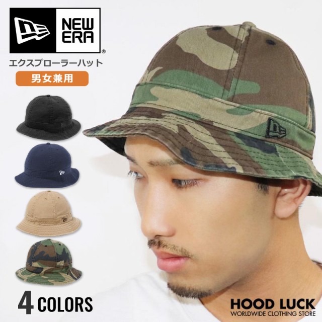 ニューエラ NEWERA バケットハット ウォッシュドコットン