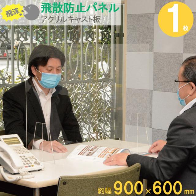 即納特典付き 1枚 飛沫感染 飛沫防止 アクリルパーテーション 飛散防止パネル 3mm厚 W900 H600mm アクリル板 仕切り板 ついたて 間仕切り 気質アップ Bayounyc Com