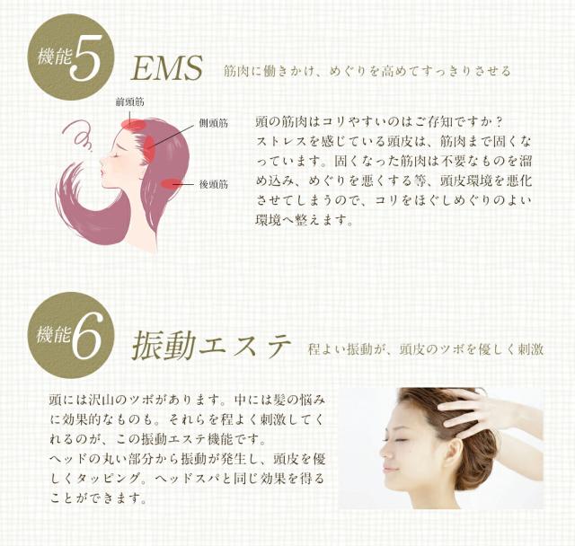 【ヘアサロン共同開発】多機能 スカルプケア マシン 美ルル ブリリアントヘアー【belulu brilliant hair】レーザー LED EMS ポレーション 温熱 育毛 美容機器 ヘアケア 発毛