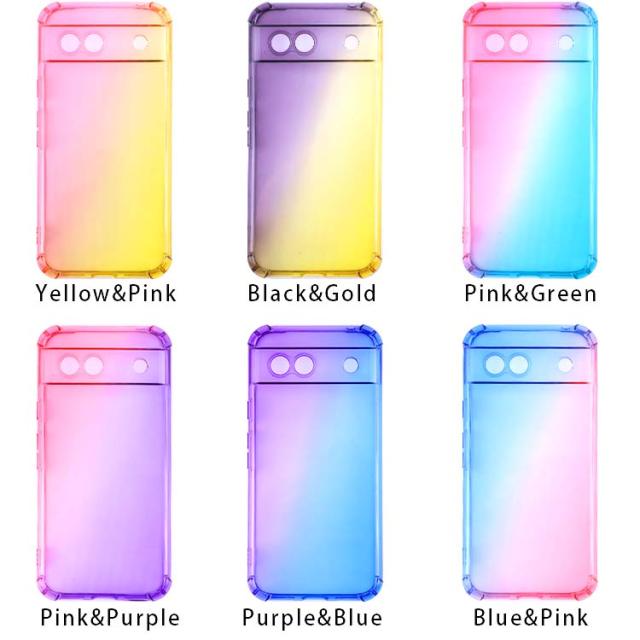 Google Pixel 8a 耐衝撃 グラデーションケース