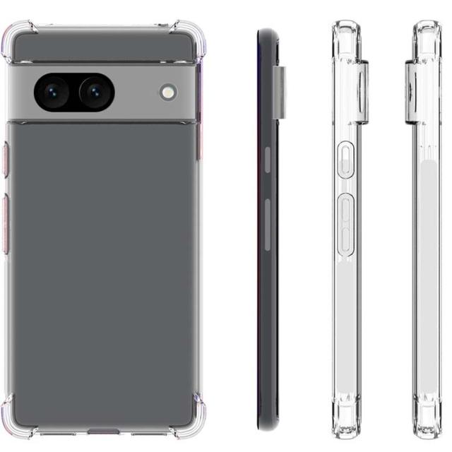  Google Pixel 8a 耐衝撃クリアソフトケース