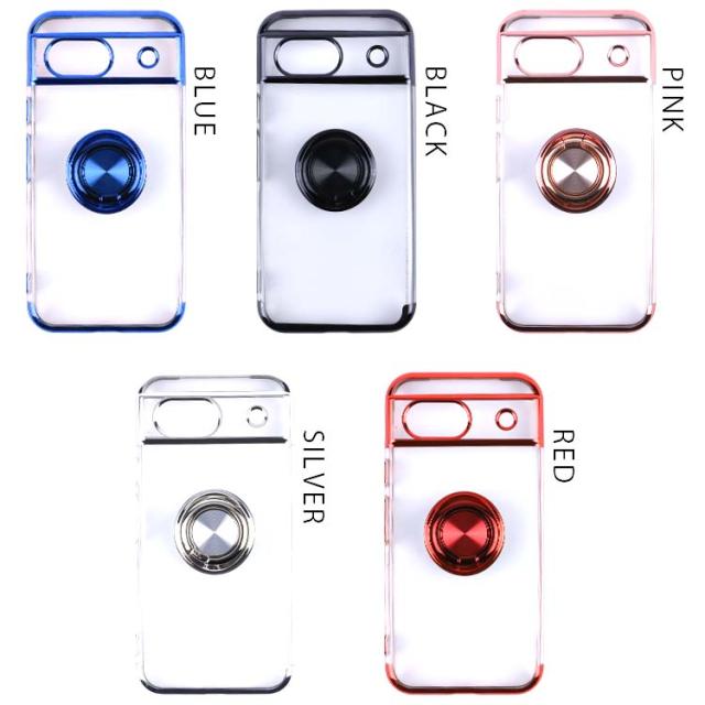  Google Pixel 8a 落下防止リング付きTPUケース