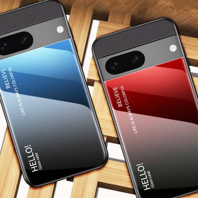  Google Pixel 8a ガラスグラデーションケース