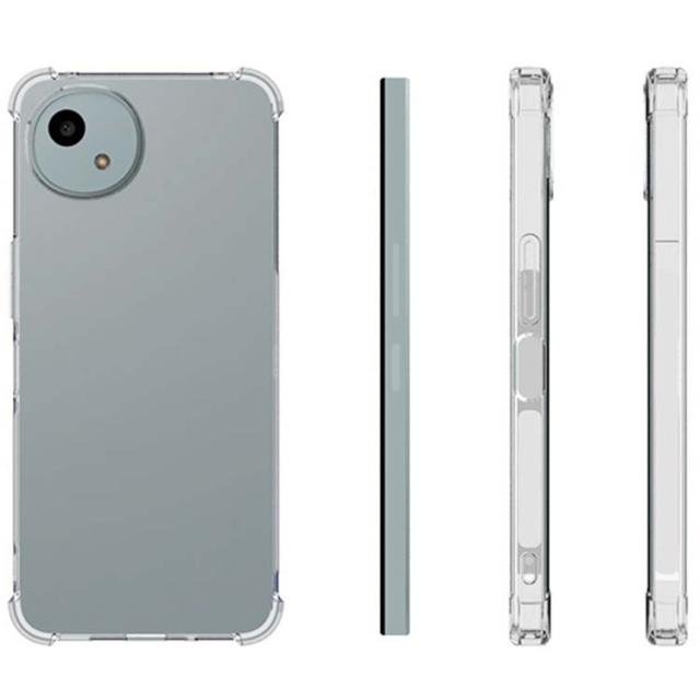  AQUOS wish4 耐衝撃クリアソフトケース
