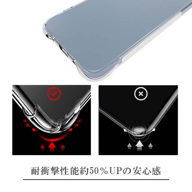  AQUOS wish5 耐衝撃クリアソフトケース