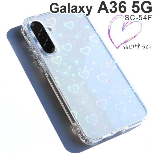  Galaxy A36 5G キラキラクリアケース