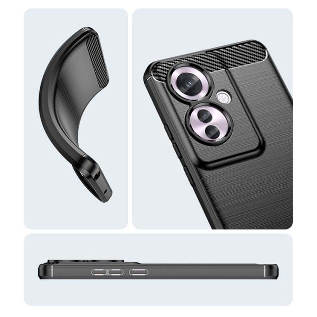  OPPO Reno11 A カーボン調TPUケース