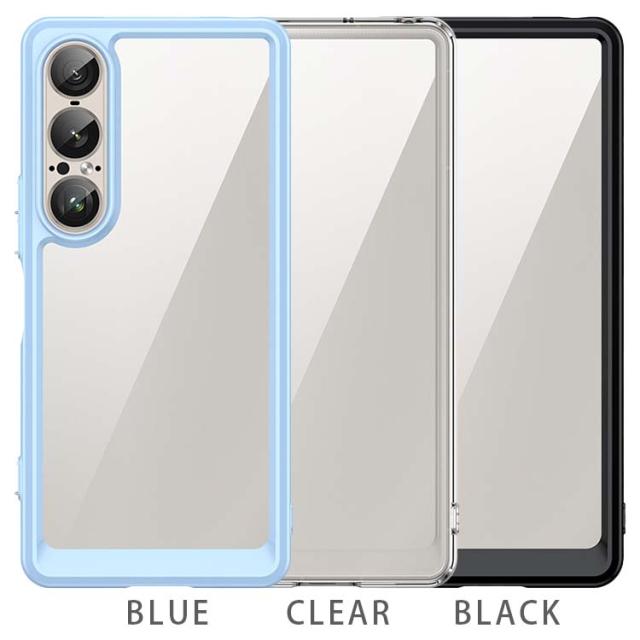  Xperia 1 VII ソフト 耐衝撃 ケース