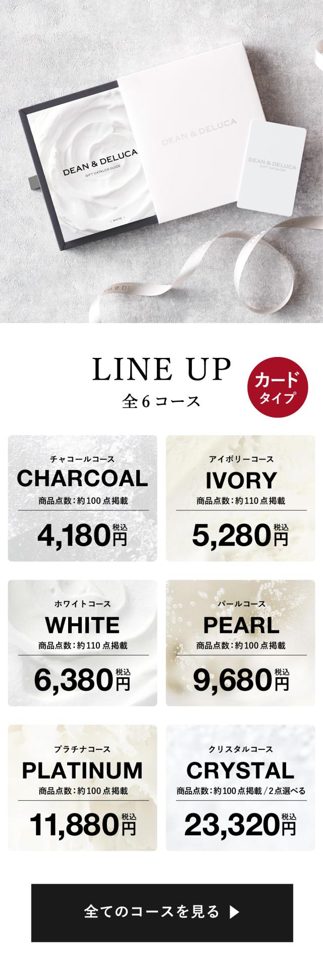 ディーンアンドデルーカ カタログギフトのラインナップ