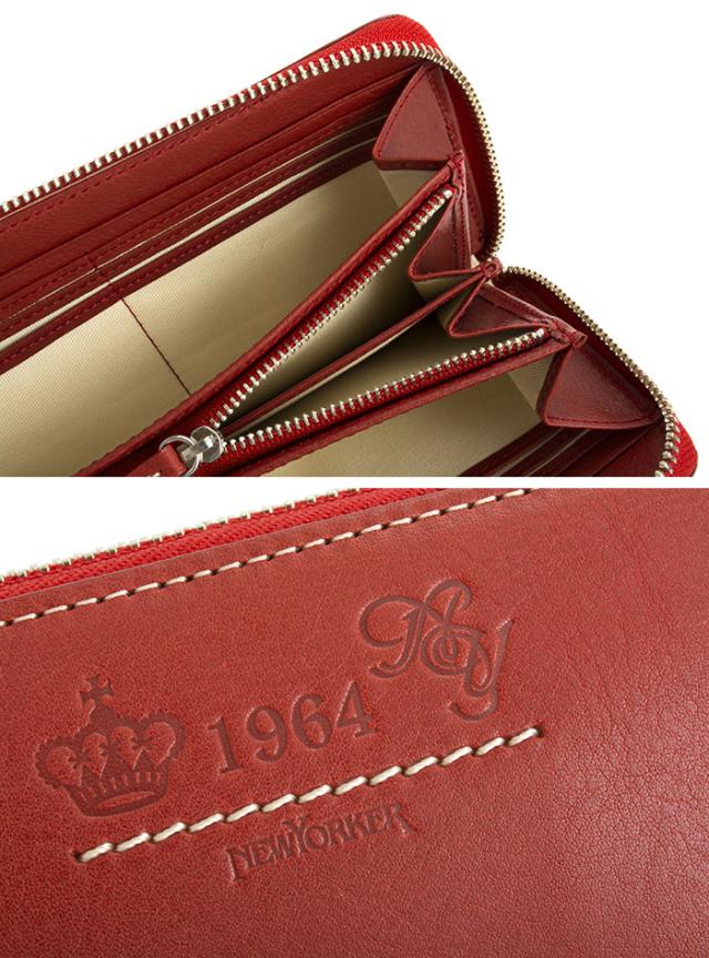 ニューヨーカー 財布 長財布 ラウンドファスナー