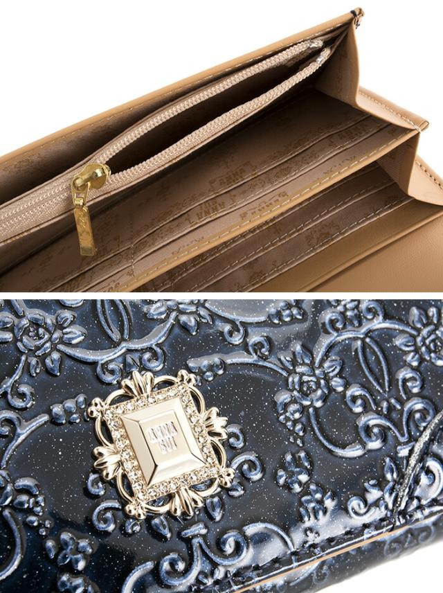 アナスイ 財布 長財布 がま口財布