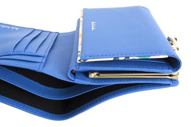 ポールスミス 財布 二つ折り財布 がま口財布