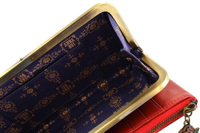 アナスイ 財布 長財布 がま口財布