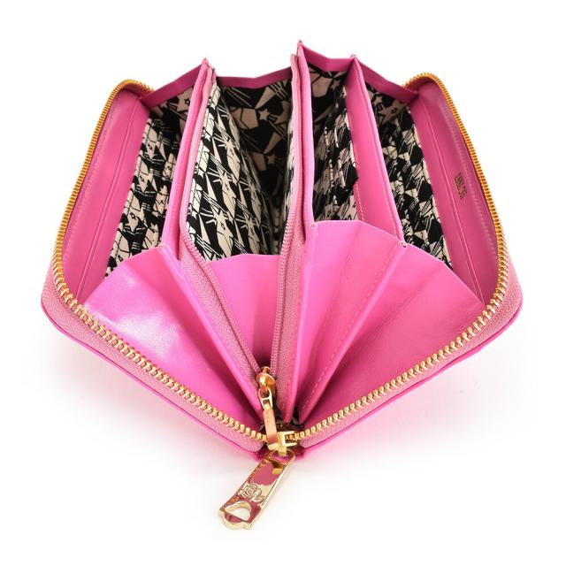 アナスイ 財布 長財布 ラウンドファスナー