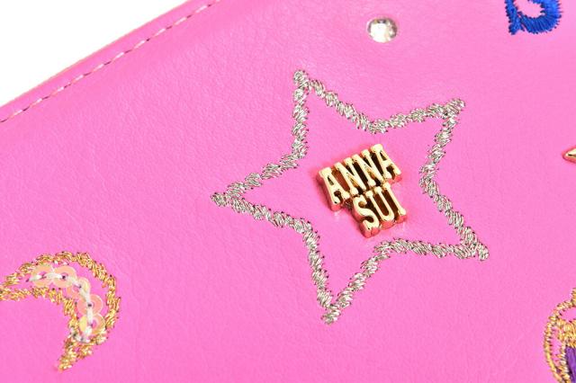 アナスイ 財布 長財布 ラウンドファスナー