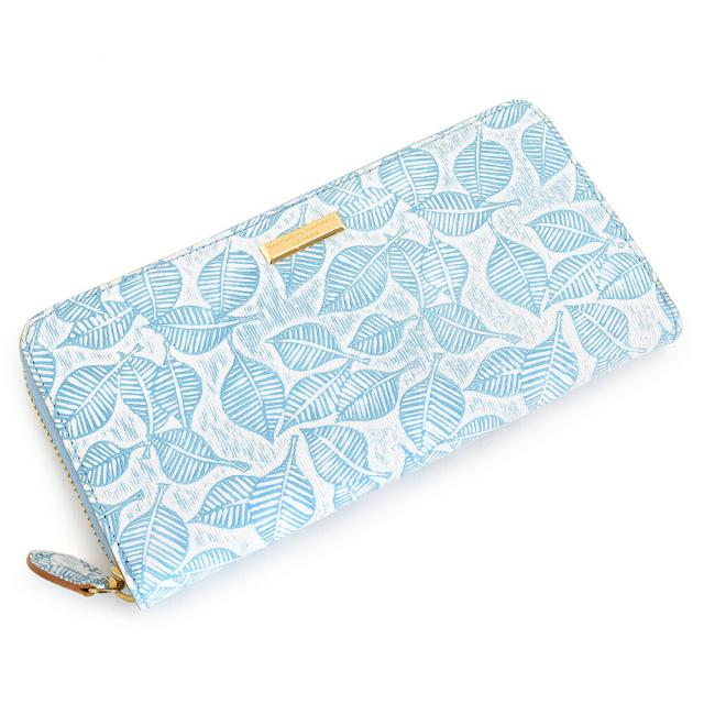 キャサリンハムネット 財布 長財布 ラウンドファスナー