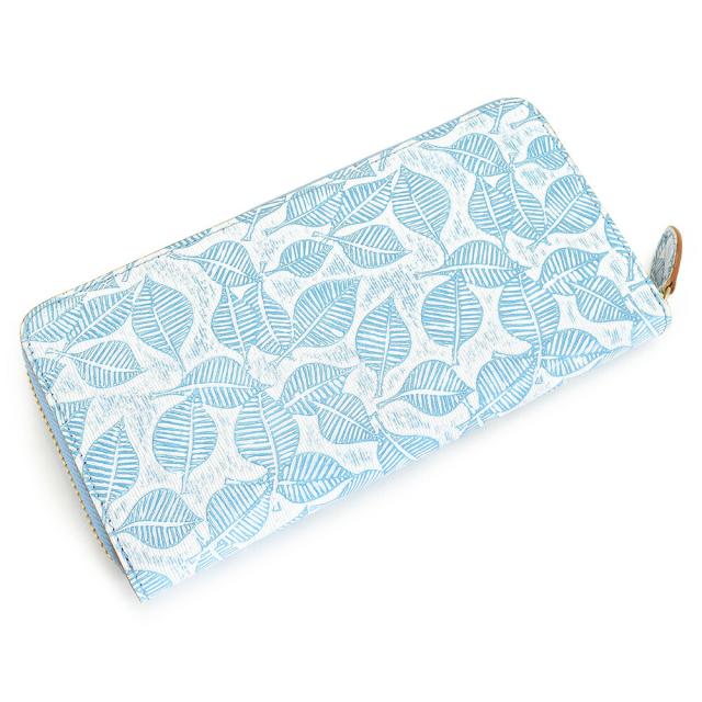 キャサリンハムネット 財布 長財布 ラウンドファスナー