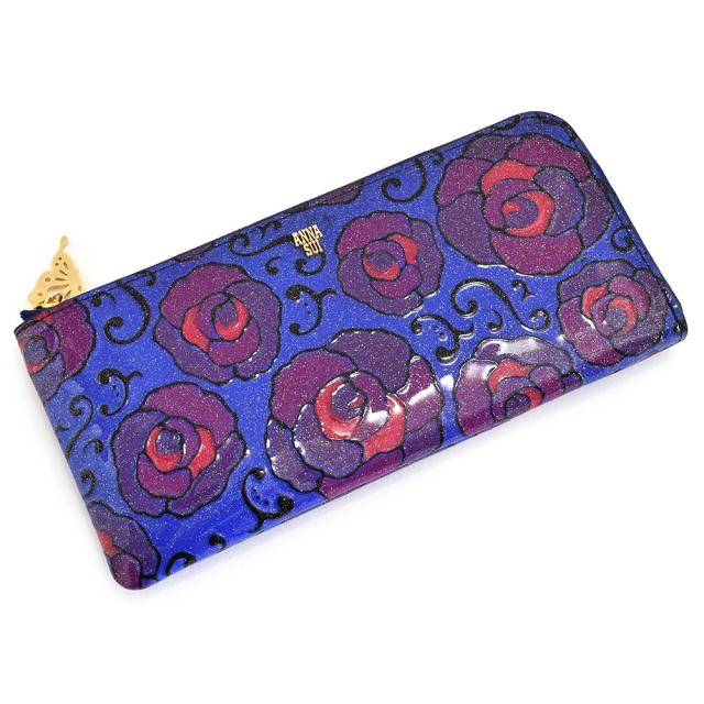 アナスイ 財布 長財布 L字ファスナー