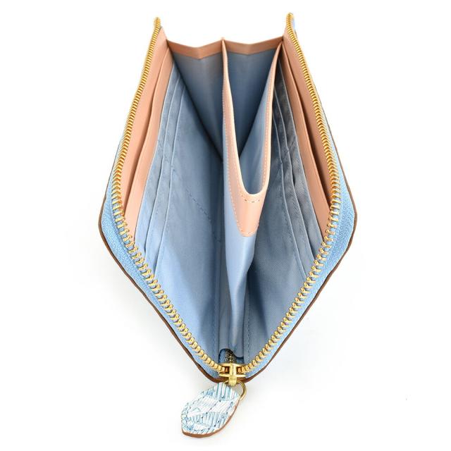 キャサリンハムネット 財布 長財布 L字ファスナー