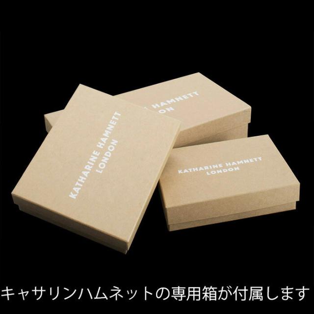 キャサリンハムネット 財布 長財布 L字ファスナー